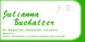 julianna buchalter business card